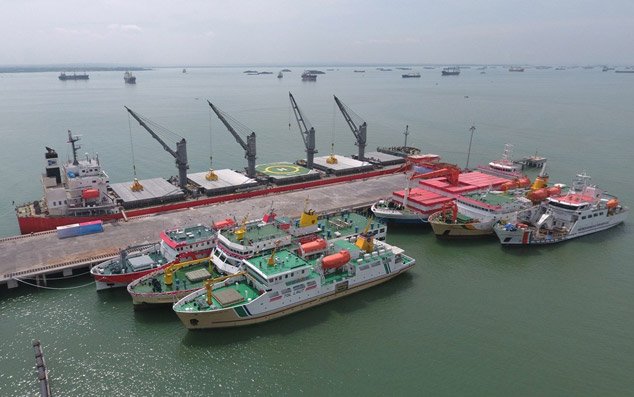 ​JIIPE Industrial Estate in Gresik Expands Modern Manyar Port Dock Land